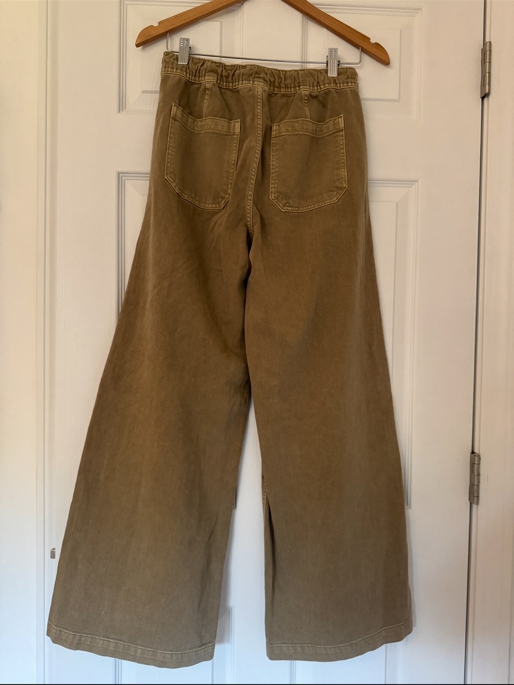 GAP Mid Rise Easy Baggy Pants Hayes Brown XS - Picture 8 of 9
